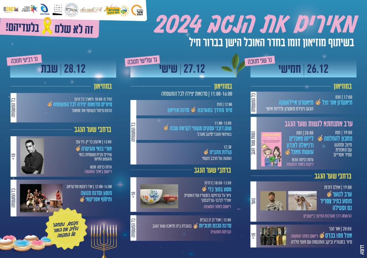 מאירים את הנגב 2024